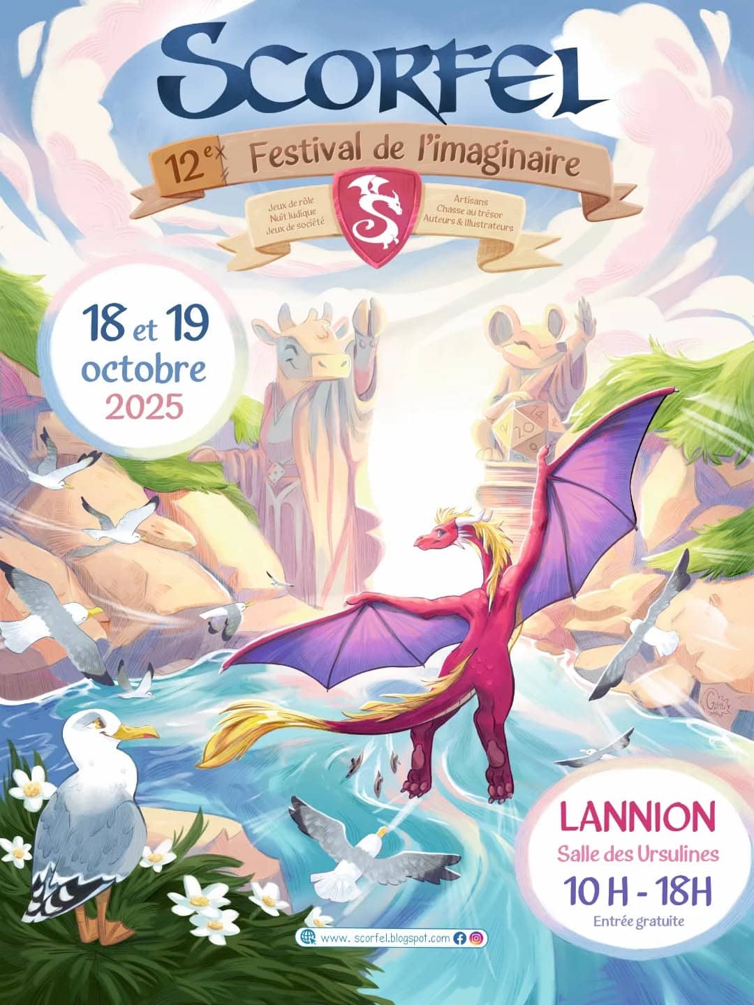 Festival Scorfel les 18 et 19 octobre 2025" - Club Présences d'Esprits
